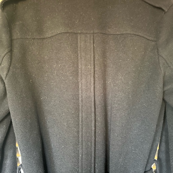 Gorgeous vintage Hussein Chalayan black wool coat. Size 44/M. Lined. - Picture 3 of 11